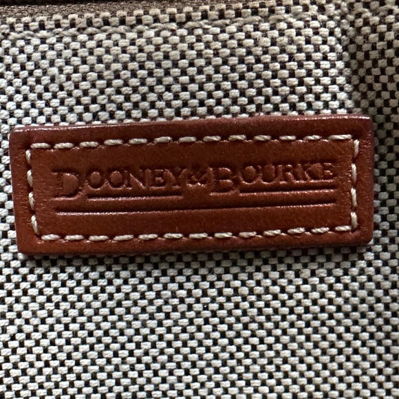 Dooney & Bourke Winter White and Tan Satchel w/Coin Pouch - Picture 11 of 14